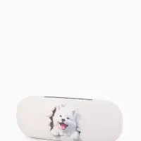 Футляр для очков Собаки, 16*4*6 см, хлопушка, МИКС Футляр для очков Собаки, 16*4*6 см, хлопушка, МИКС