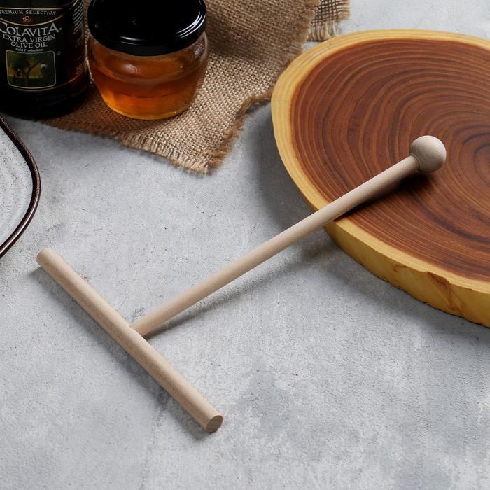 Палочка/ лопатка для приготовления блинов большая, д=16 см, ручка 22 см Палочка/ лопатка для приготовления блинов большая, д=16 см, ручка 22 см