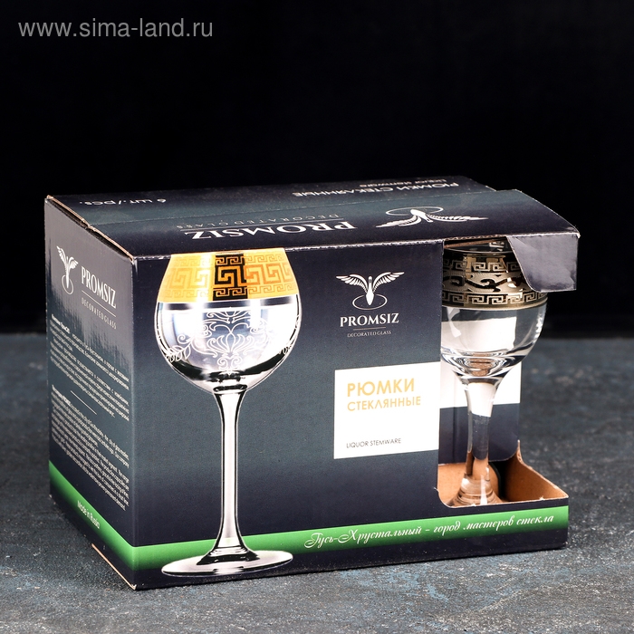 Набор рюмок «Версаче», 60 мл, 6 шт Набор рюмок «Версаче», 60 мл, 6 шт