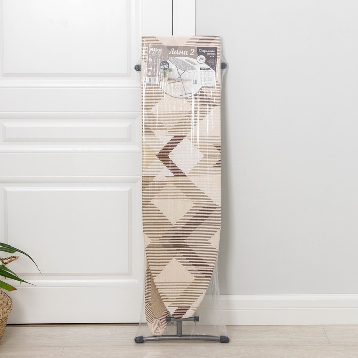 Доска гладильная Nika «Лина 2», 107×29 см, два положения высоты 70, 80 см, цвет микс Доска гладильная Nika «Лина 2», 107×29 см, два положения высоты 70, 80 см, цвет микс