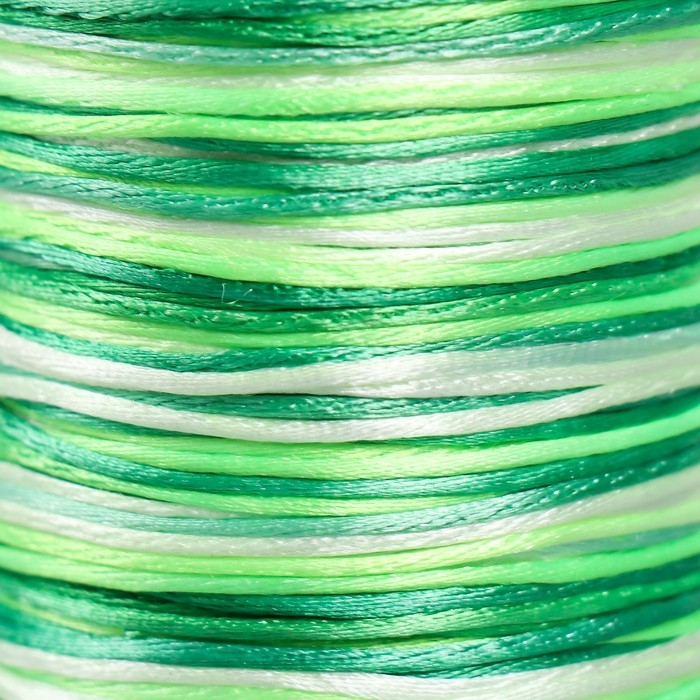 Шнур для творчества "Зелёный лес" намотка 90±2 м толщина 1 мм 7х5,6х5,6 см