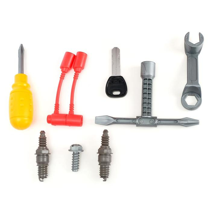 Конструктор «Двигатель внутреннего сгорания», световые и звуковые эффекты, 31 деталь Конструктор «Двигатель внутреннего сгорания», световые и звуковые эффекты, 31 деталь