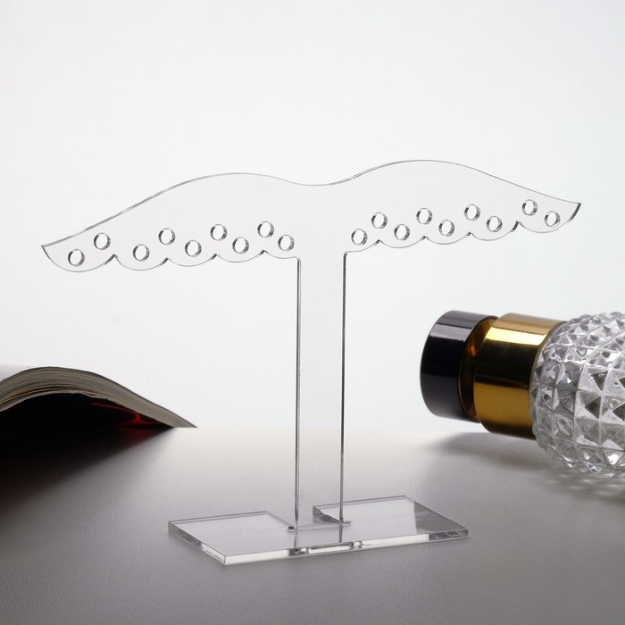 Подставка под украшения «Крылья» (9 пар серёг) 13×8, оргстекло 2 мм, В ЗАЩИТНОЙ ПЛЁНКЕ Подставка под украшения «Крылья» (9 пар серёг) 13×8, оргстекло 2 мм, В ЗАЩИТНОЙ ПЛЁНКЕ