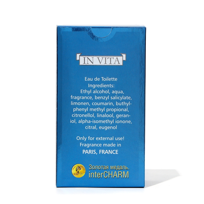 Туалетная вода для мужчин In vita, 100 мл Туалетная вода для мужчин In vita, 100 мл