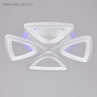 Люстра с ПДУ 03305/4 4х24Вт LED белый 41х41х8см