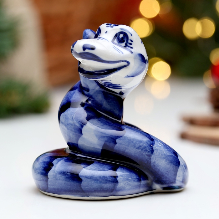 Сувенир «Удав», гжель Сувенир «Удав», гжель