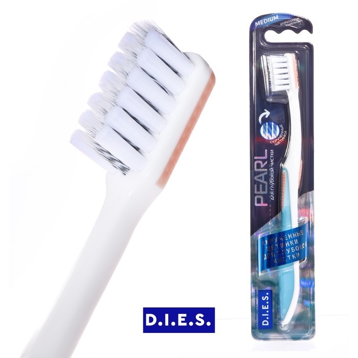 Зубная щётка D.I.E.S. Pearl, средняя жесткость Зубная щётка D.I.E.S. Pearl, средняя жесткость