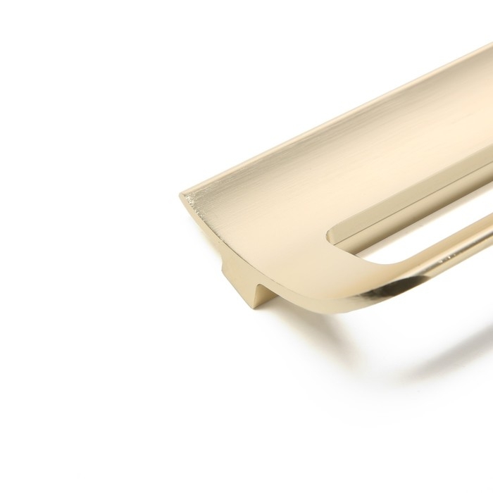 Ручка скоба мебельная RS1402, м/о=96, цвет сатиновое золото Ручка скоба мебельная RS1402, м/о=96, цвет сатиновое золото