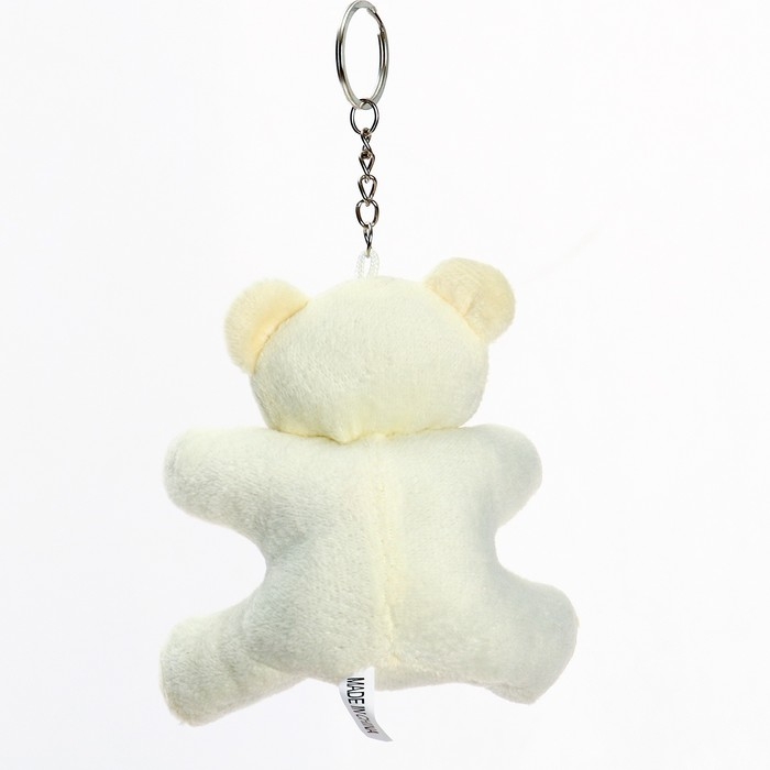 Брелок &laquo;Мишка с цветами&raquo;, цвета МИКС