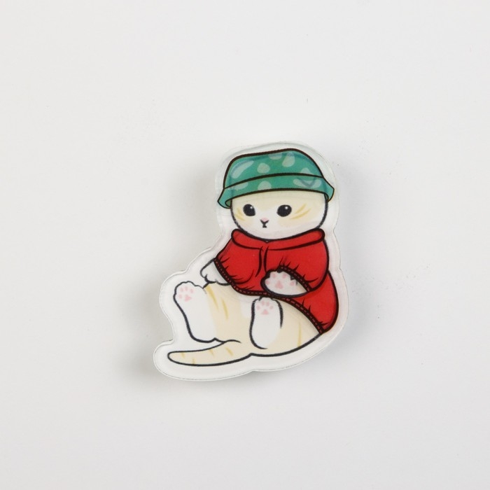 Значок Значок "Котик", 2.8 х 3.3 см