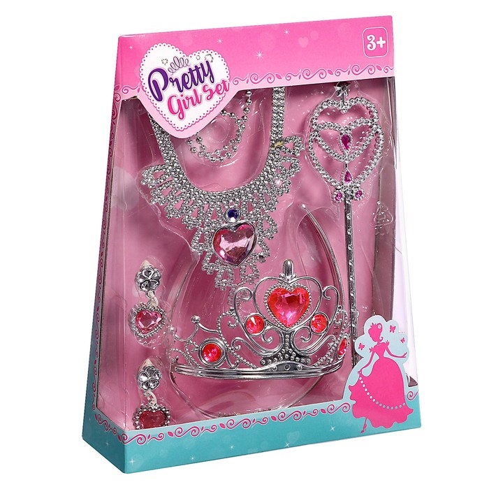 Набор украшений «Принцесса», 4 предмета Набор украшений «Принцесса», 4 предмета