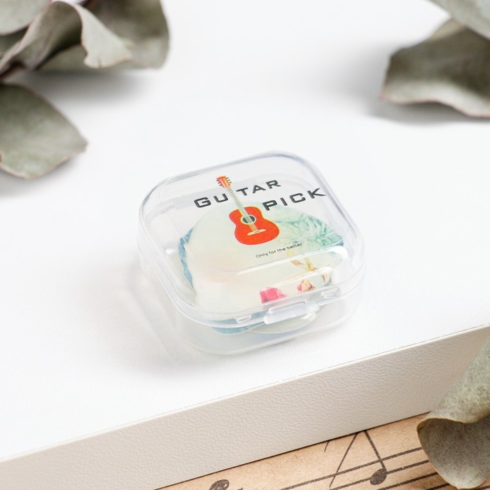 Набор медиаторв в футляре Music Life, 3 шт, восток Набор медиаторв в футляре Music Life, 3 шт, восток