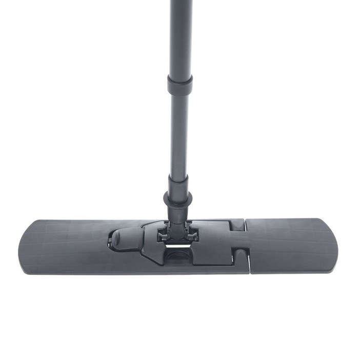 Швабра с насадкой, насадка 42х13.5 см,телескопическая ручка 84-150 см, из микроволокна Швабра с насадкой, насадка 42х13.5 см,телескопическая ручка 84-150 см, из микроволокна