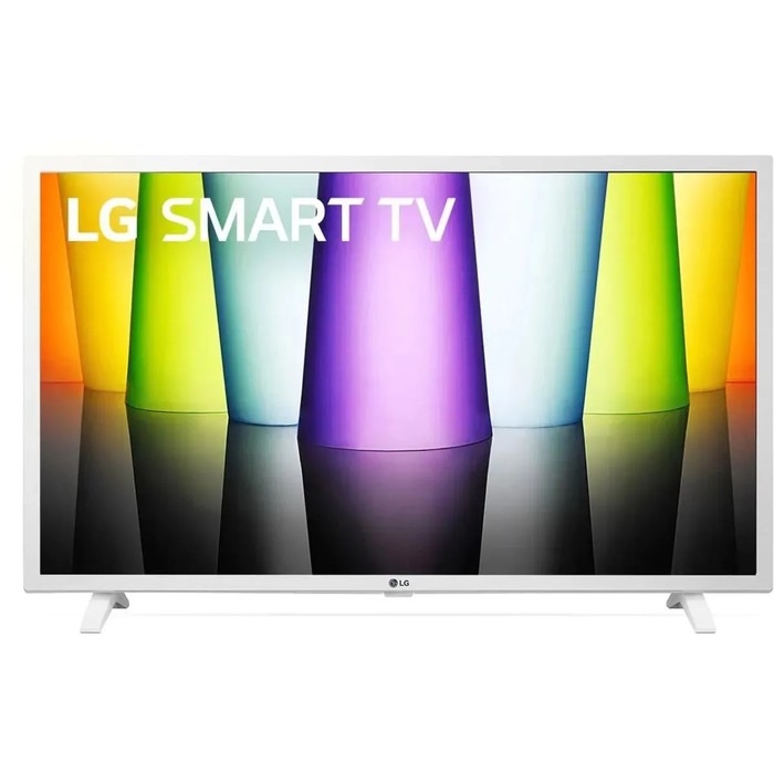 Телевизор LG 32LQ63806LC, 32 Телевизор LG 32LQ63806LC, 32", 1920x1080, DVB-/T2/C/S2,HDMI 2,USB 1, smart tv, белый