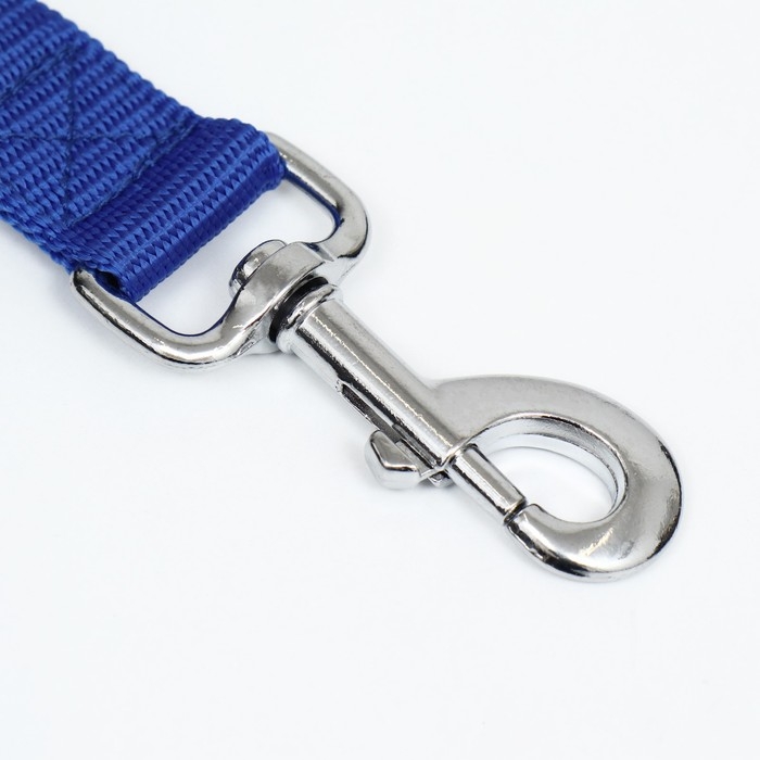 Поводок 1,2 м х 3 см, синий Поводок 1,2 м х 3 см, синий