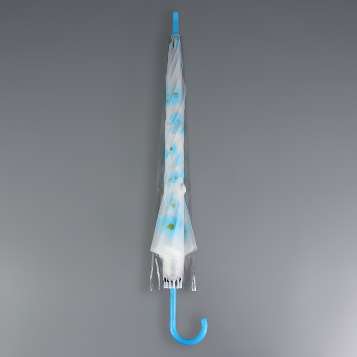 Зонт - трость полуавтоматический «Цветочки», 8 спиц, R = 45/55 см, D = 110 см, цвет МИКС Зонт - трость полуавтоматический «Цветочки», 8 спиц, R = 45/55 см, D = 110 см, цвет МИКС