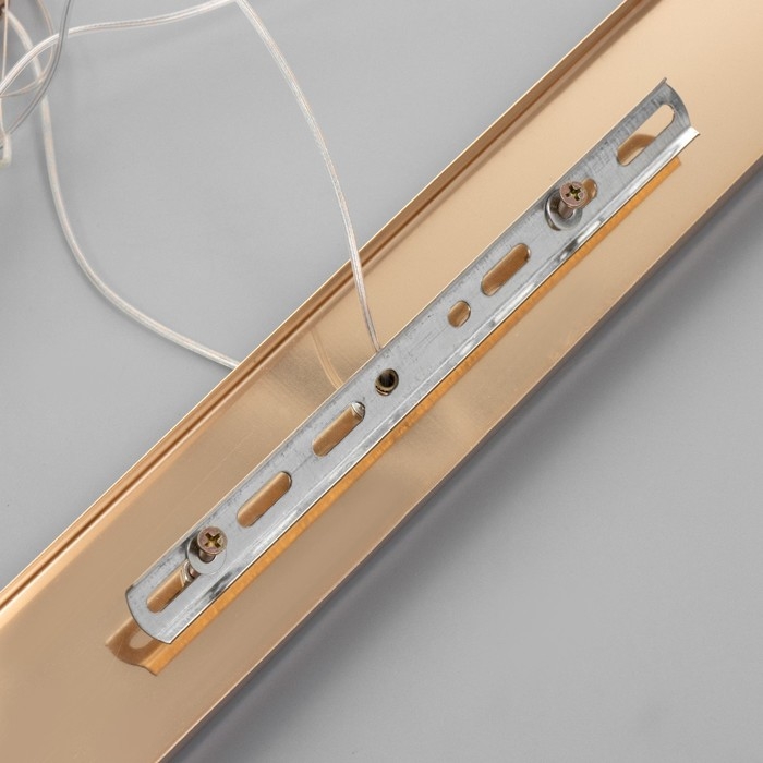 Светильник BayerLux Подвес BayerLuxной "Лейсана" 3хLED 3Вт 4000К золото 50х3х33-203см