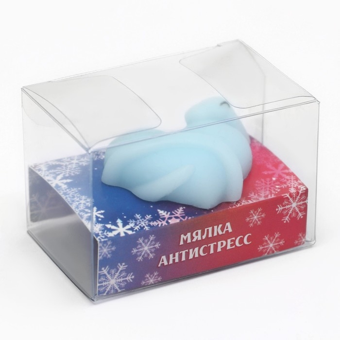 Мялка новогодняя «Новый год: Счастливого 2025 года», 4 х 3.5 см Мялка новогодняя «Новый год: Счастливого 2025 года», 4 х 3.5 см