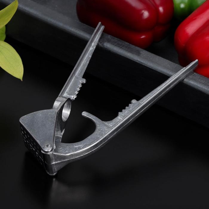 Пресс для чеснока, алюминиевый Пресс для чеснока, алюминиевый