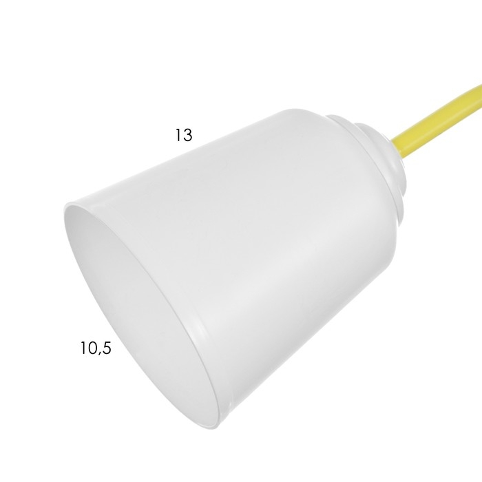 Люстра "Онлайн" (цил.) 5х15Вт Е27 МОДЕЛЬ:BR 00281 желтый 52х52х15см