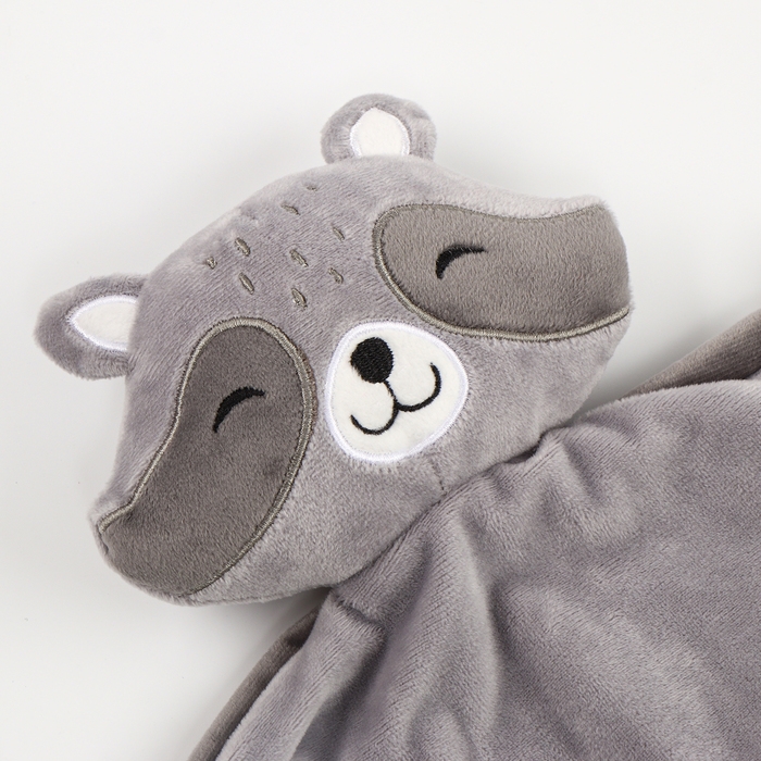 Набор подарочный: Комфортер 27 см + плед 71х125 см, «Енот» Набор подарочный: Комфортер 27 см + плед 71х125 см, «Енот»