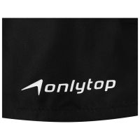 Шорты спортивные ONLYTOP unisex black, р. 44