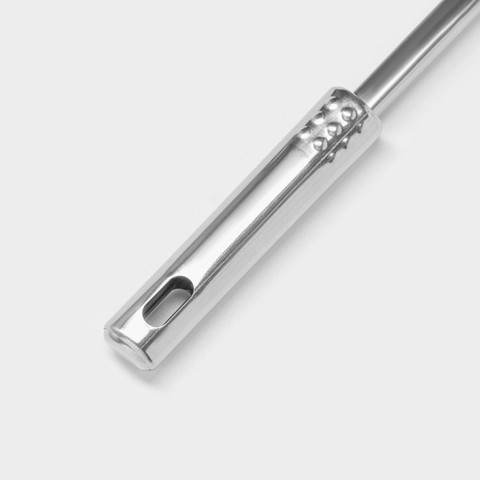 Шумовка из нержавеющей стали Доляна «Стандарт», h=32 см, цвет серебряный Шумовка из нержавеющей стали Доляна «Стандарт», h=32 см, цвет серебряный