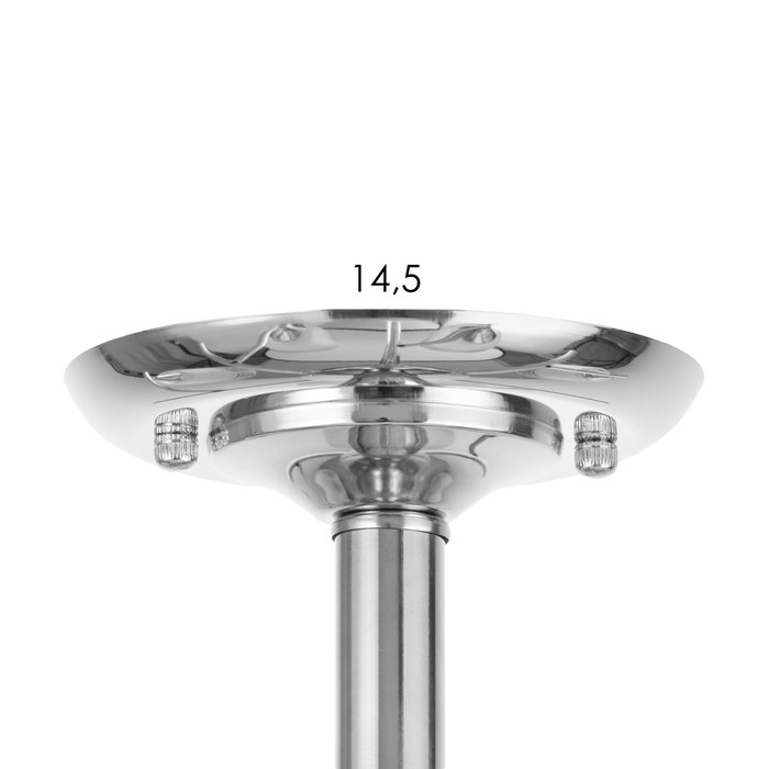 Светильник потолочный Ангела 52х52х27 , 3х60Вт Е27, Хром Светильник потолочный Ангела 52х52х27 , 3х60Вт Е27, Хром