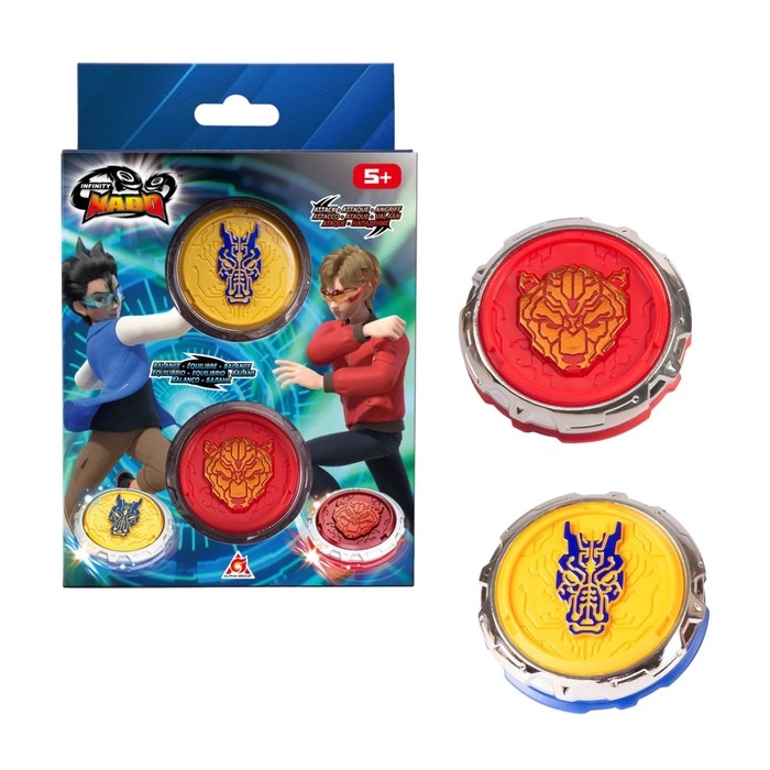 Набор волчков Инфинити Надо «ЭпикЛончер Dragon&Bear», 2 шт Набор волчков Инфинити Надо «ЭпикЛончер Dragon&Bear», 2 шт