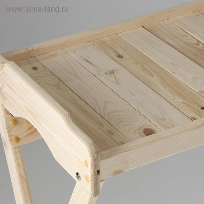 Столик сервировочный складной, 60×40×73см, из хвои Столик сервировочный складной, 60×40×73см, из хвои