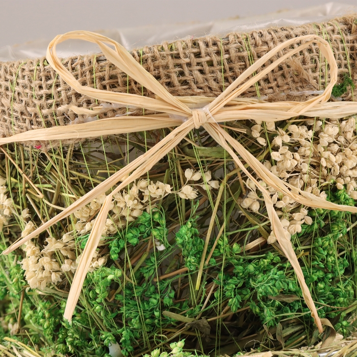 Кашпо, 23 х 20 х 13 см, трава Кашпо, 23 х 20 х 13 см, трава