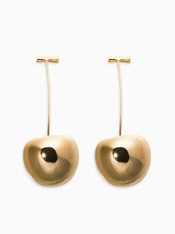 Серьги «Черешня», цвет золото