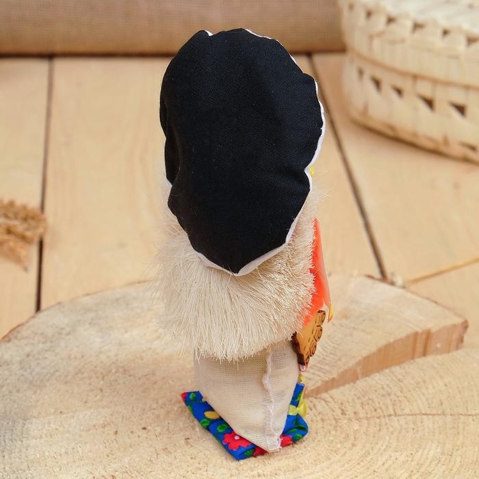 Оберег-домовой Оберег-домовой "Богатейка в фуражке", 19х12х5 см, микс