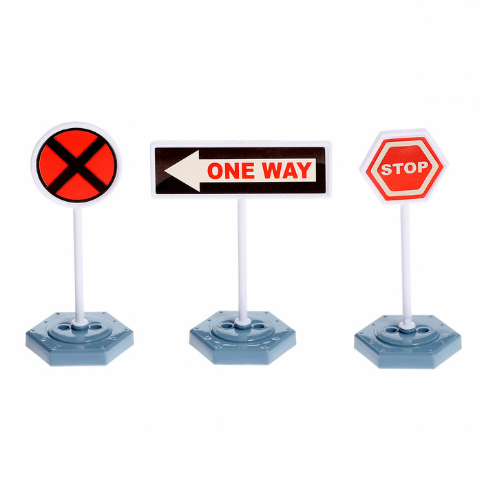 Автотрек железная дорога &laquo;Большое путешествие&raquo;, с машинкой и поездом, перекресток, светофор