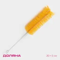 Ёршик для посуды Доляна, 30×5 см, МИКС