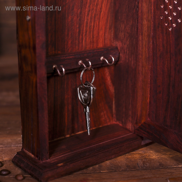 Ключница Ключница "Знаки судьбы" дерево 28,5*16*5 см