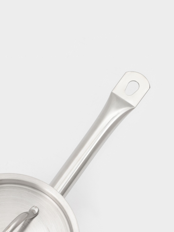 Ковш 1,3 л, d=14, h=8,5 см, с крышкой, толщина стенки 0,8 мм, индукция Ковш 1,3 л, d=14, h=8,5 см, с крышкой, толщина стенки 0,8 мм, индукция