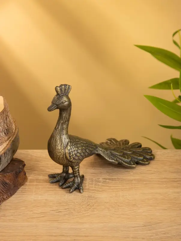 Сувенир «Павлин», 18×8.5×14 см, алюминий Сувенир «Павлин», 18×8.5×14 см, алюминий