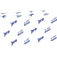 Полотенца бумажные д/держ Protissue V-слож 2сл 200л/пач 20пач/кор_C197_Т