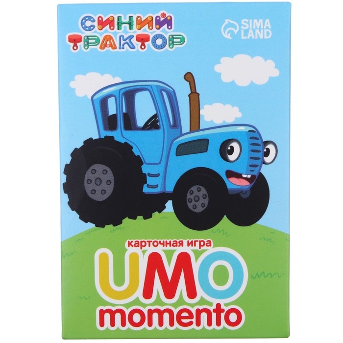 Карточная игра  Карточная игра "UMO momento", Синий трактор