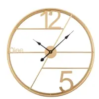 Часы настенные интерьерные &laquo;Ектон&raquo;, серия: Лофт, металл, бесшумные, плавный ход, d=59 см, от батарейки 1&times;АА