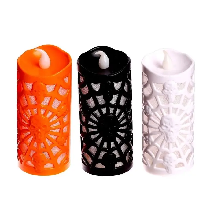 Свеча светодиодная «Паутина», МИКС