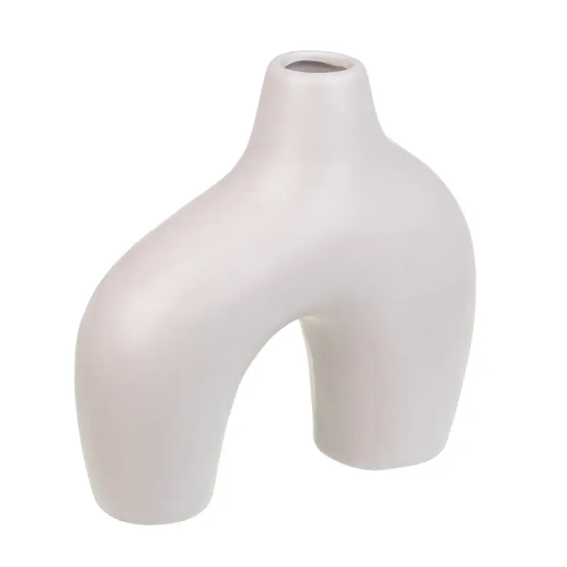 VETTA Вазон, 17х17х6,5 см, керамика, бежевый