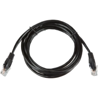 Патч-корд BigTech OPCC009 UTP CCA кат.5e/2м/литой/многожильный (черный)