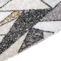 Коврик придверный тм VETTA Lapsha, ПВХ, 40х60 см, 2 дизайна, без резиновой подложки