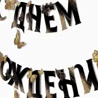 Гирлянда на кольцах на стену &laquo;С Днем Рождения&raquo;, 140 см