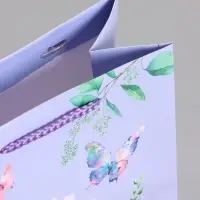 Пакет подарочный ламинированный "Цветочная радость", 18 х 22,3 х 10 см