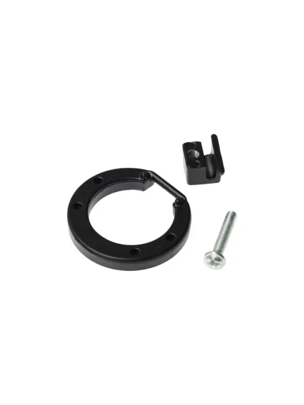 Ручка-кнопка ТУНДРА РК045BL, черная, 8 шт.