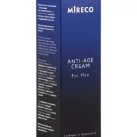 Крем для мужчин anti-age cream for man Mireco стекло, 50 мл