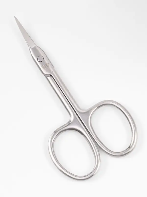 Ножницы маникюрные &laquo;Премиум&raquo;, загнутые, узкие, 9 см, на блистере